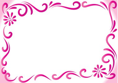 Çiçek arkaplanının vektör çizimi