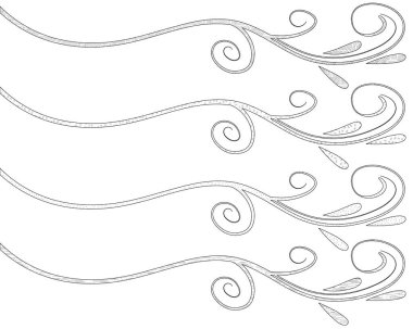 kaligrafik tasarım elementlerinin vektör kümesi