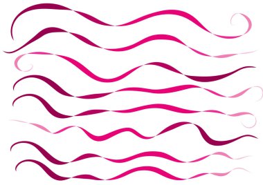 Dalgaların vektör çizimi