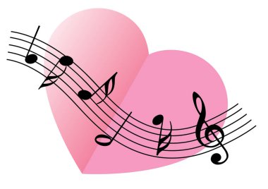 Bir müzik aletinin vektör illüstrasyonu