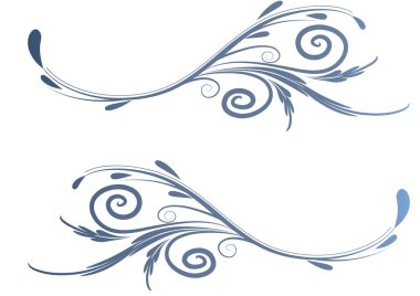 Beyaz arkaplan, vektör, illüstrasyon üzerinde izole edilmiş çerçeveler için dekoratif renkli çiçek kenarlıkları 