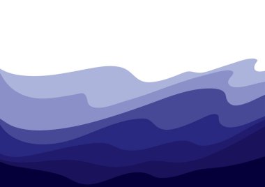 Dalgalarla soyut arkaplan 