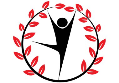 Bir grup insanın vektör çizimi