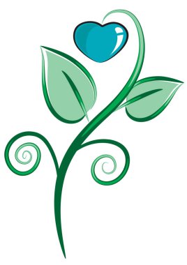 Çiçekli yeşil ağaç