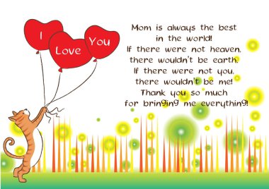 Sevgililer Günü için vektör illüstrasyonu