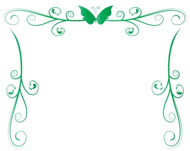 Çiçek arkaplanının vektör çizimi