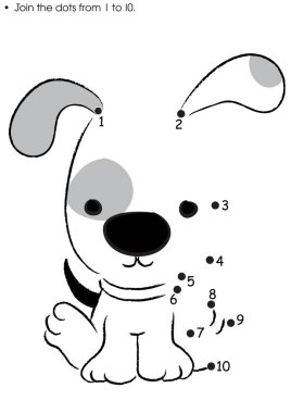 Siyah dövmeli komik bir köpek.