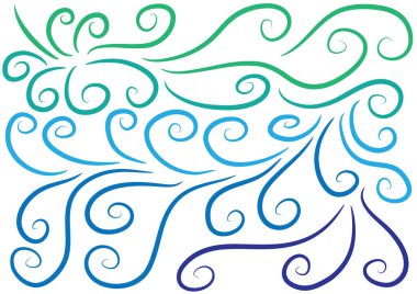 Çiçek deseninin vektör çizimi