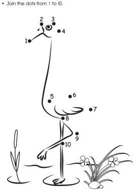 Çocuklar için boyama kitabı. vektör illüstrasyonu
