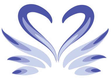 Bir kalbin vektör illüstrasyonu