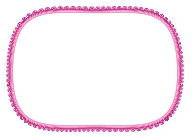 Çiçekli dekoratif çerçeve