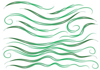 vektör dalgaları kümesi