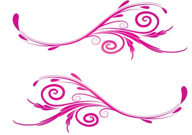 Çiçek arkaplanının vektör çizimi