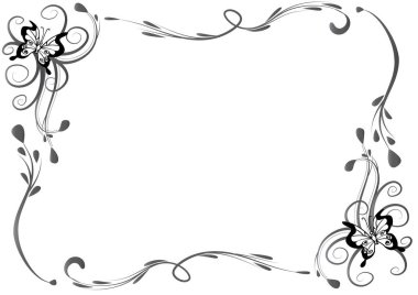 Çiçek arkaplanının vektör çizimi