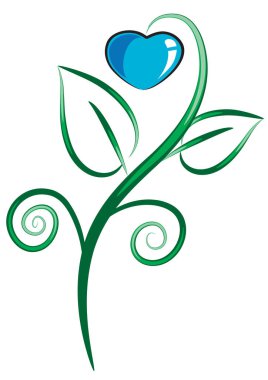 Çiçekli yeşil ağaç