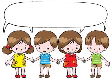 çocuklar ve çocuklar resimleme