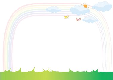 Çiçekli bahar arkaplanı