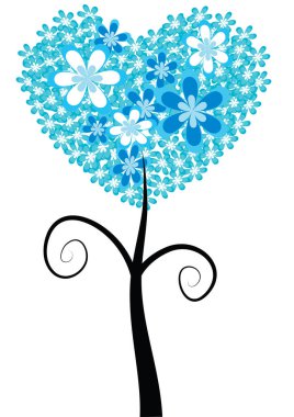 Güzel bir çiçek arkaplanının vektör çizimi