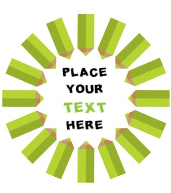 En iyi seçim için bir arkaplanın vektör illüstrasyonu