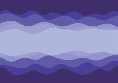 Dalgalı bir arkaplanın vektör çizimi