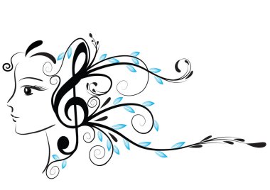 Bir buket çiçekli güzel kız