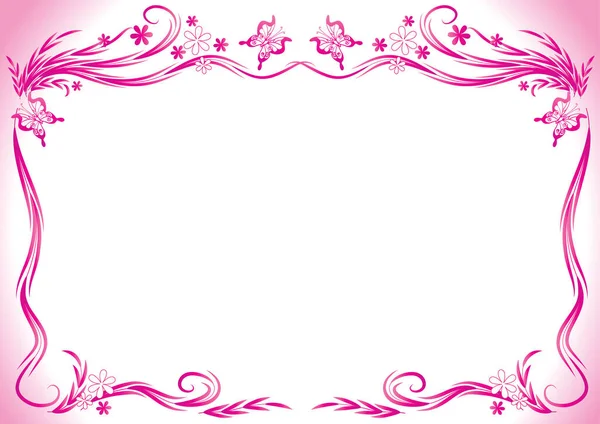 Çiçek arkaplanının vektör çizimi