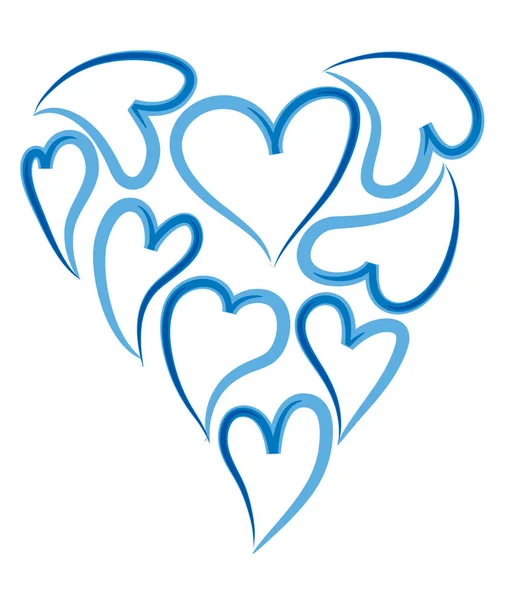 Σύμβολο Αγάπης Σχήμα Καρδιάς — Διανυσματικό Αρχείο