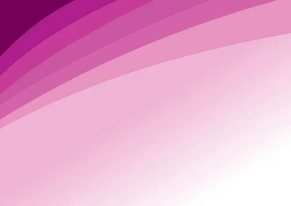 ピンクの波の抽象的な背景 — ストックベクタ