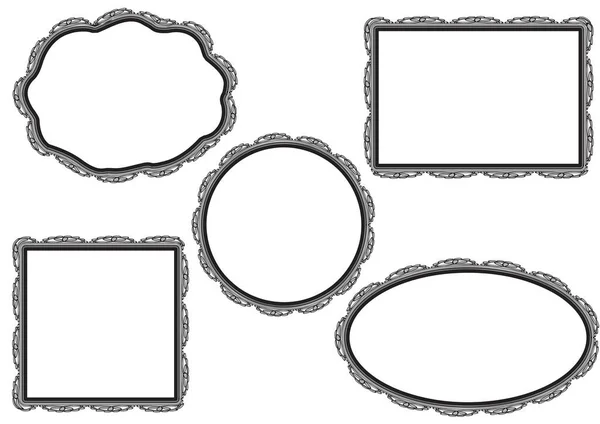 Ensemble Cadres Vectoriels — Image vectorielle