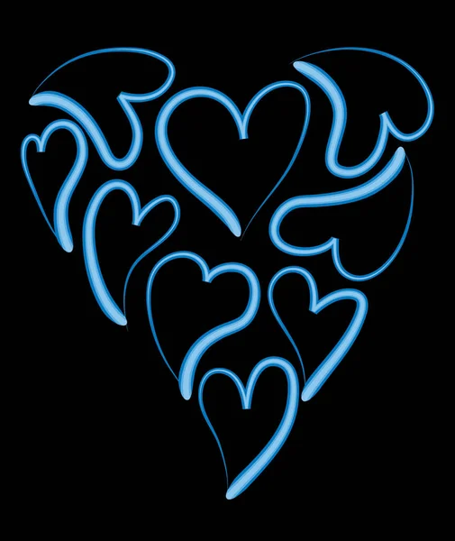 心臓のベクトル図 — ストックベクタ
