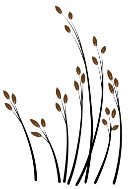 Çiçek arkaplanının vektör çizimi