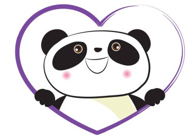 Yürekli sevimli bir oyuncak ayı.