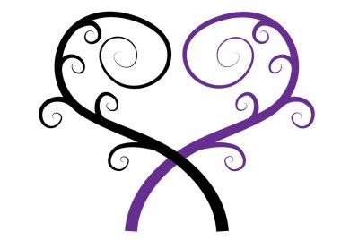 Bir ağacın vektör illüstrasyonu