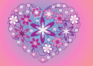 Sevgililer Günü için vektör illüstrasyonu