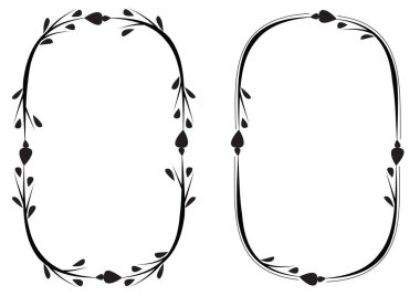 Çiçek tasarımının vektör çizimi