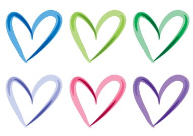 Tasarımınız için vektör simgeleri dizisi