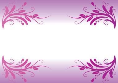 Çiçek arkaplanının vektör çizimi