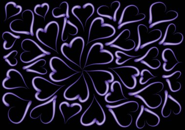 Kalpli soyut arkaplan