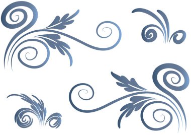 Beyaz arkaplan, vektör, illüstrasyon üzerinde izole edilmiş çerçeveler için dekoratif renkli çiçek kenarlıkları 