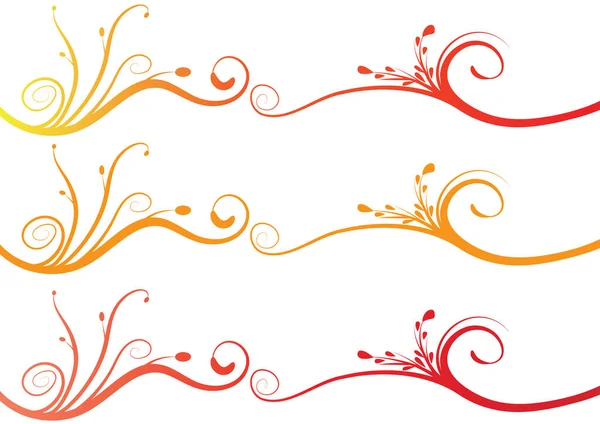 Beyaz arkaplan, vektör, illüstrasyon üzerinde izole edilmiş çerçeveler için dekoratif renkli çiçek kenarlıkları 