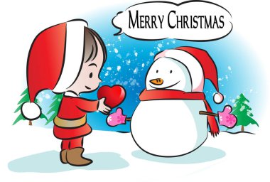 Mutlu Noeller vektör arkaplanı illüstrasyonu 