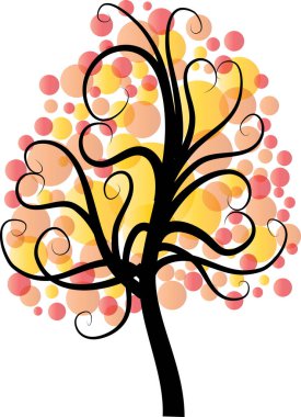 güzel dizayn uzun ağaçlar