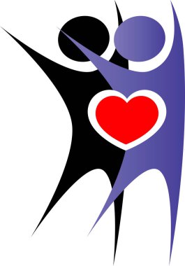 beyaz arkaplanda izole edilmiş logo çizimi