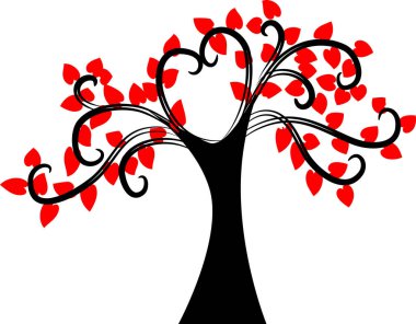 güzel dizayn uzun ağaçlar