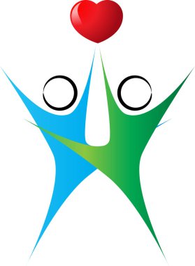 beyaz arkaplanda izole edilmiş logo çizimi