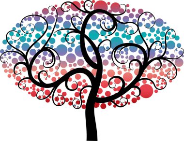 güzel dizayn uzun ağaçlar