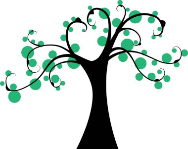 güzel dizayn uzun ağaçlar