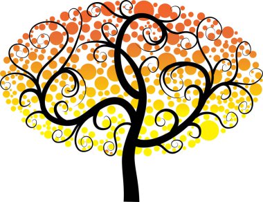 güzel dizayn uzun ağaçlar