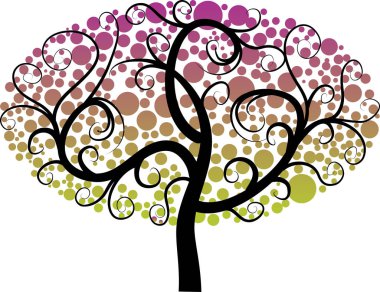 güzel dizayn uzun ağaçlar