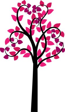 güzel dizayn uzun ağaçlar